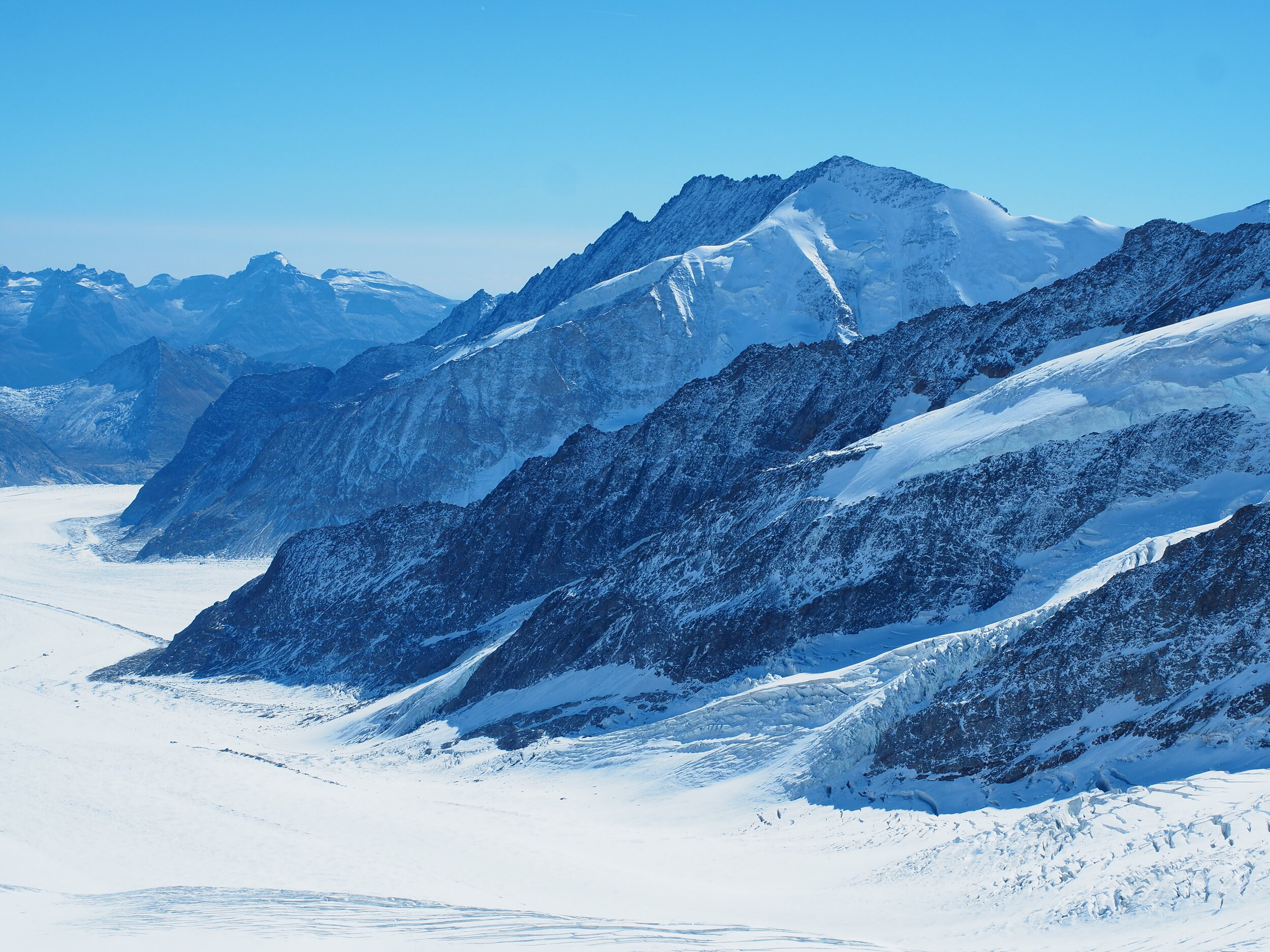 Jungfraujoch panorama