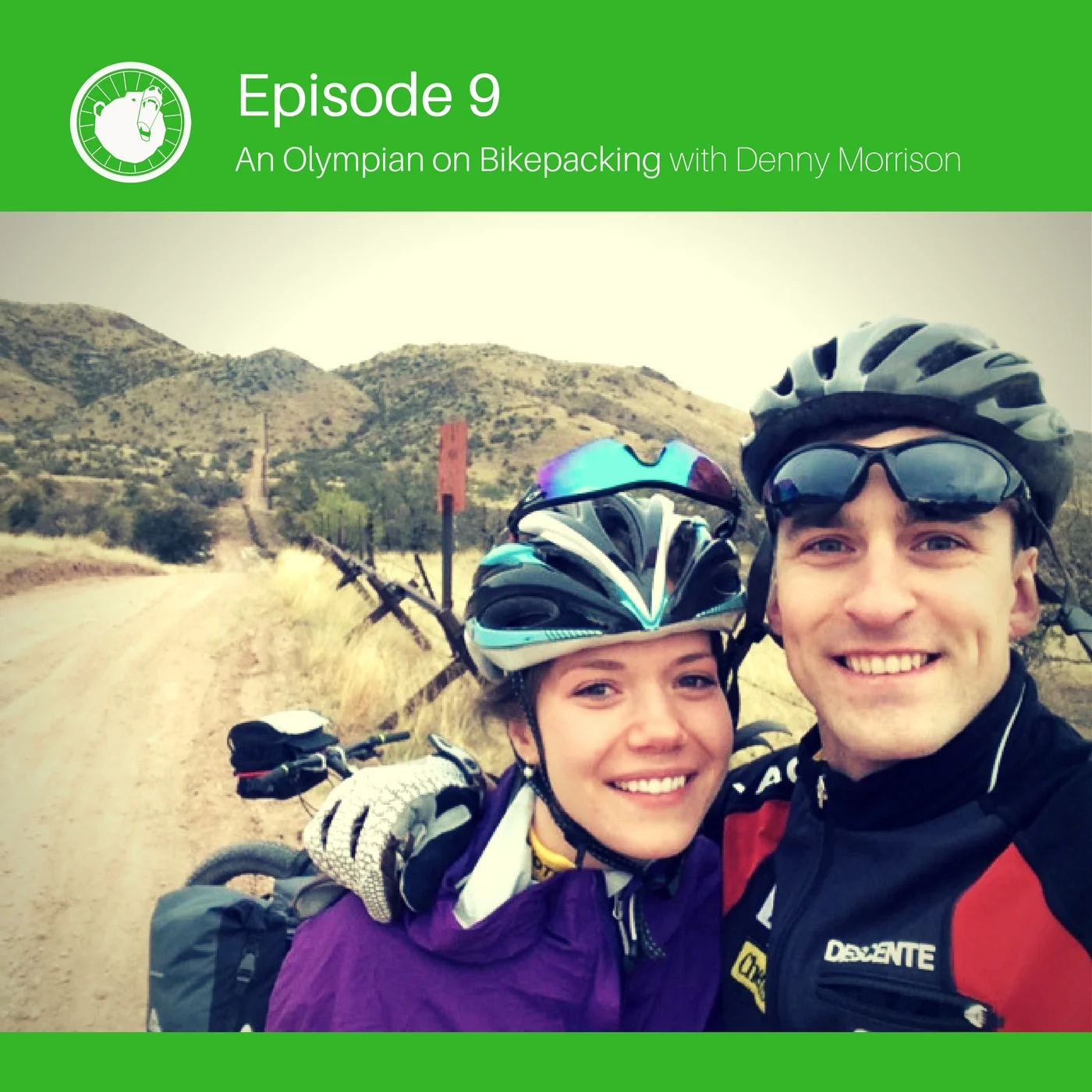 9. An Olympian on Bikepacking episode artwork