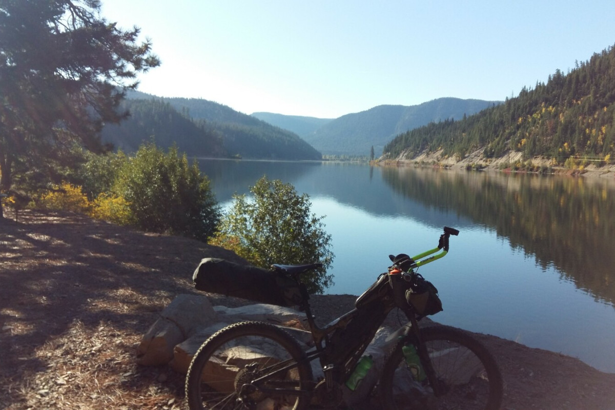 Otter Lake looking back towards Tulameen.