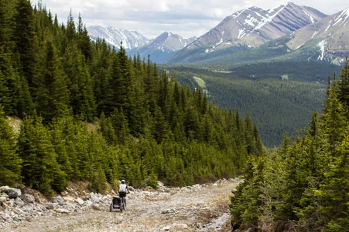 Canadian Rockies: Three Point 178 km loop through Kananaskis, starting in Bragg Creek, AB Mapped by Ryan Correy