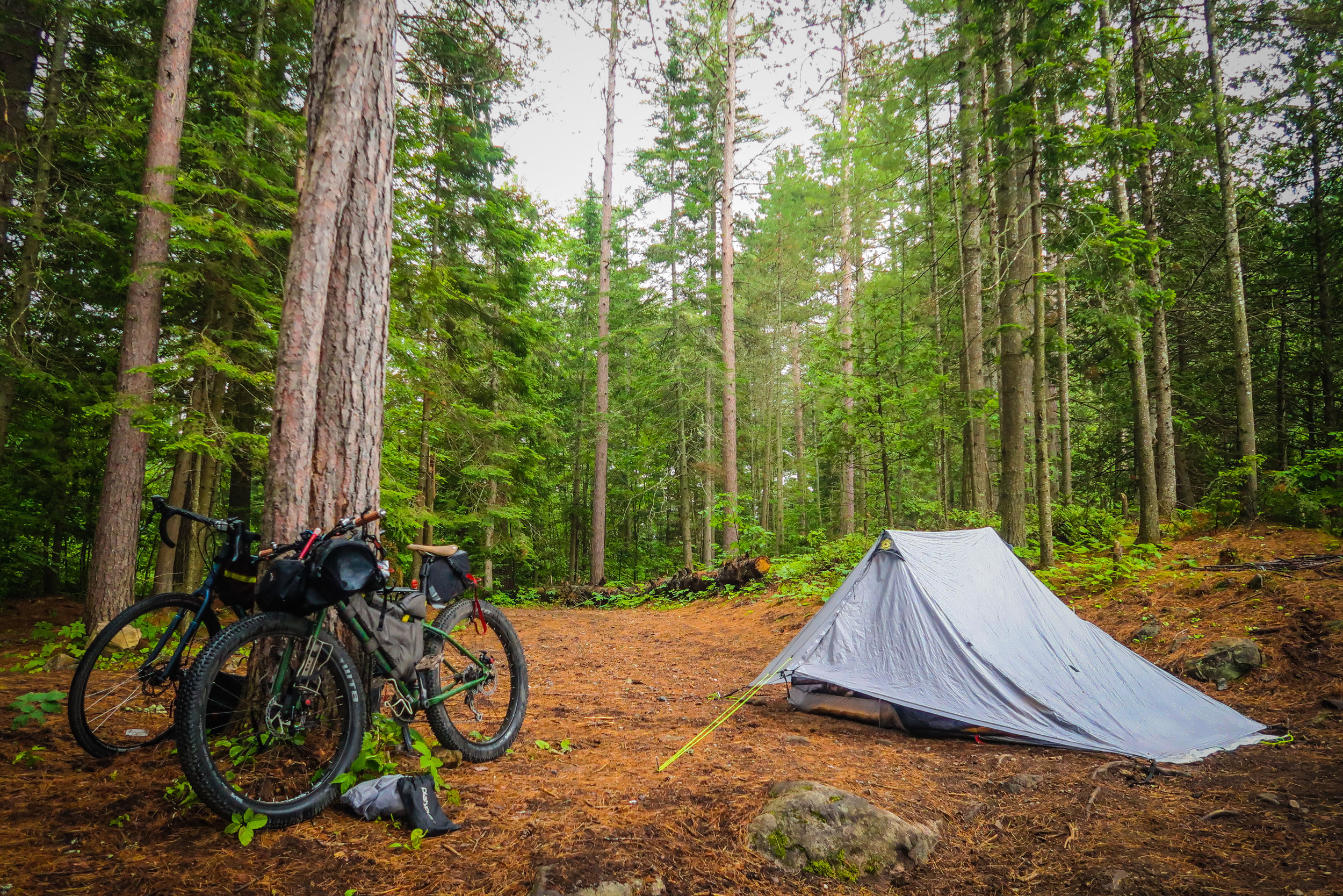  Free Crown land campsites are abundant along most of the route. Remember to leave no trace. 