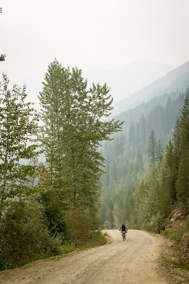 Descent from Grave Creek Pass