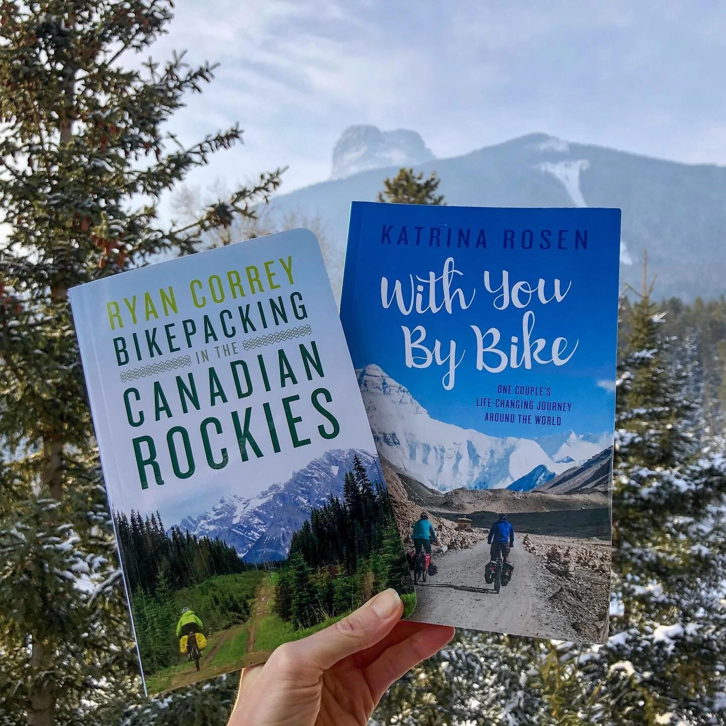 CONTEST ALERT! Up the ante of your armchair adventures with two books sure to get you dreaming about your next bike trip! We're teaming up with our friend @katrinatheexplorer to give away a copy of her heartfelt, adventure-inspiring memoir, With You