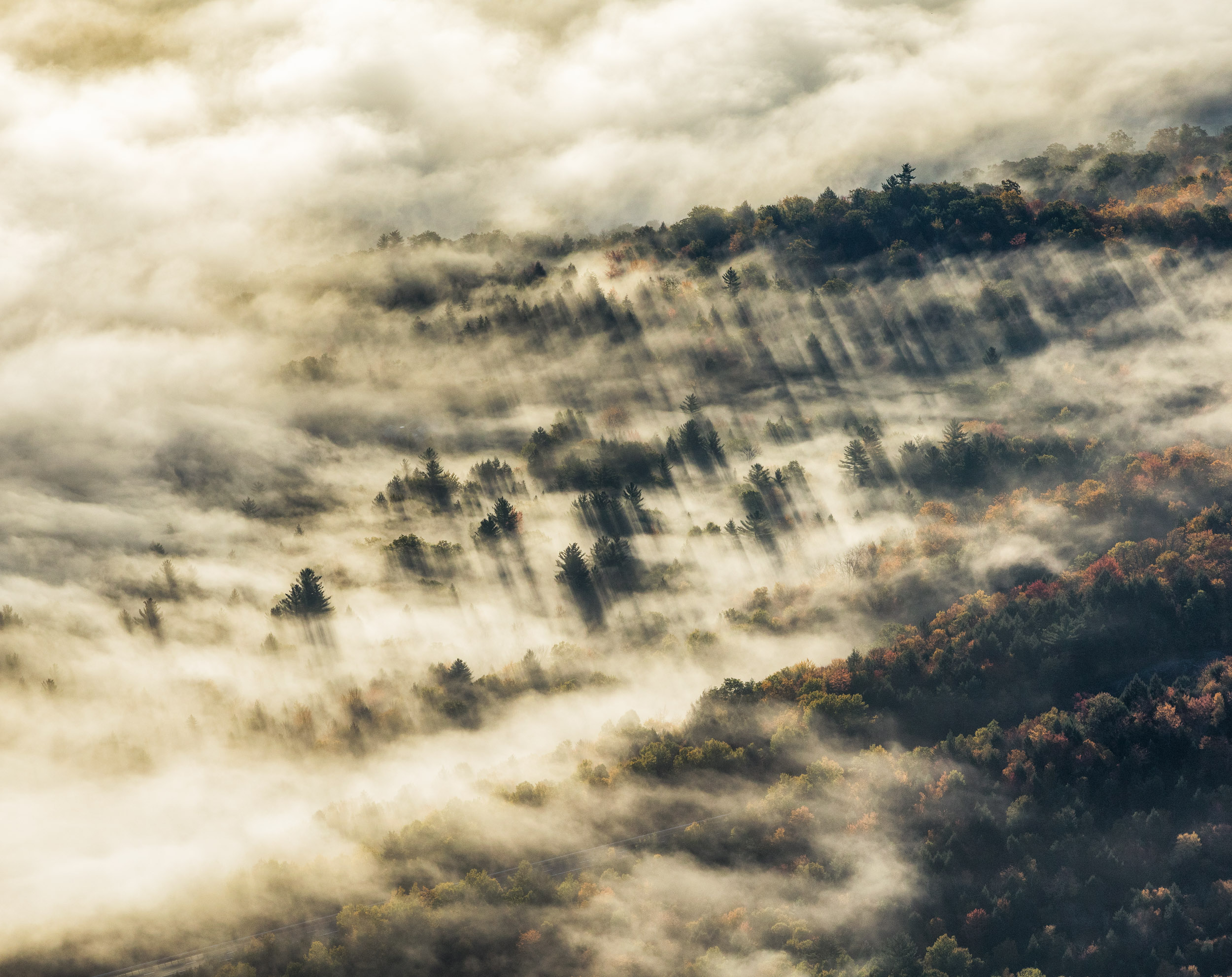 Fog from a Helicopter in the White Mountains of New Hampshire 2 by Michael Matti.jpg
