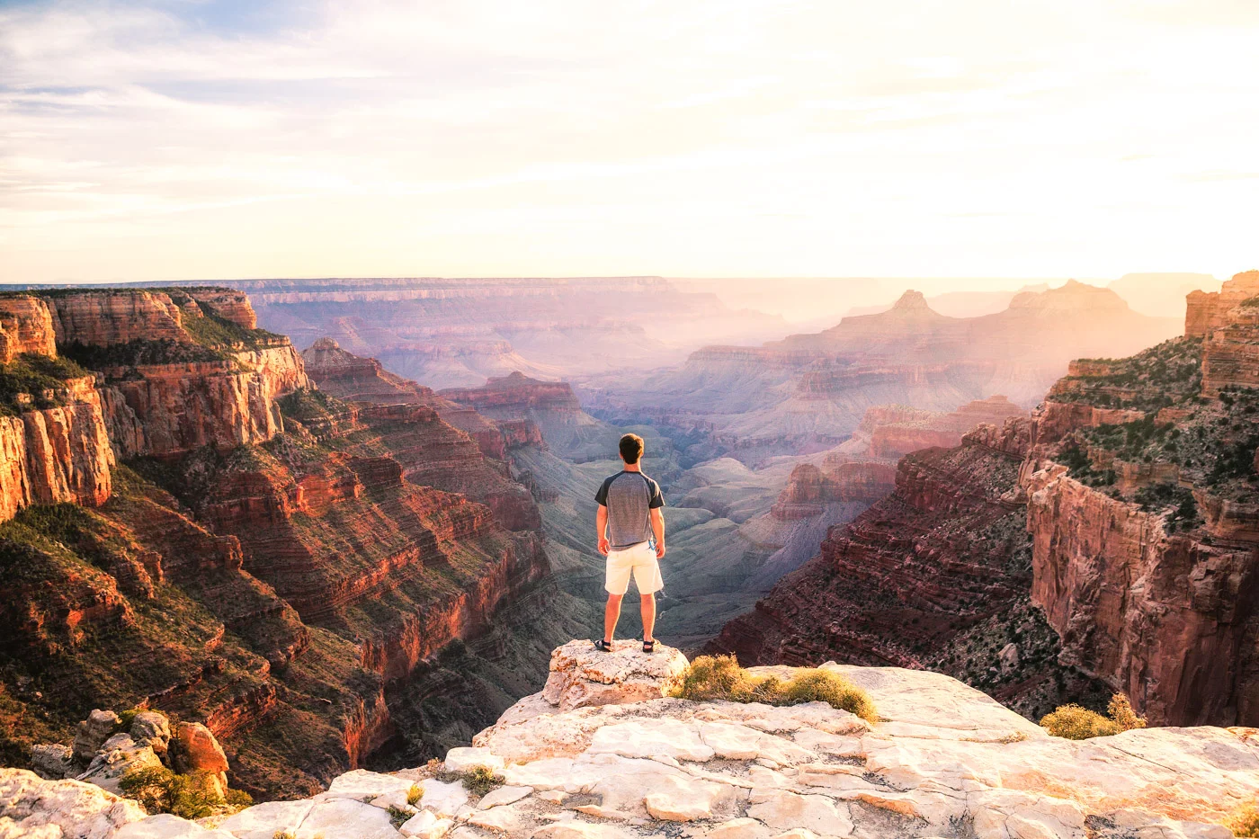 Grand Canyon Sunset View with Austin by Michael Matti.jpg