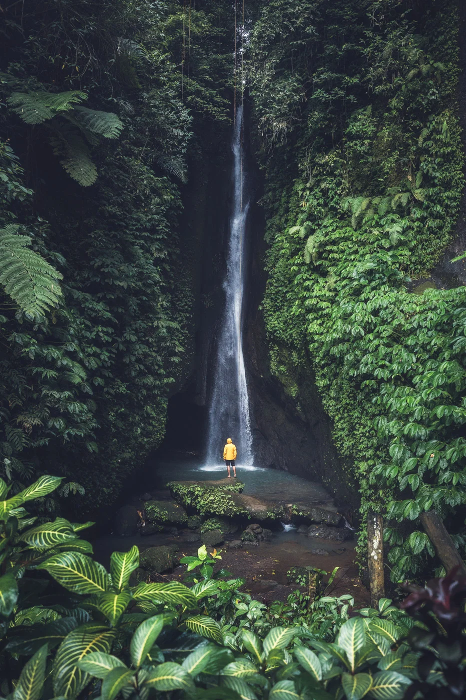 Suta at waterfall in Bali by Michael Matti.jpg