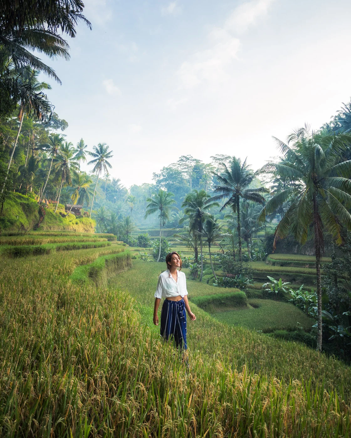 Tegallalang Rice Terraces near Ubud Bali with Chelsea 2 by Michael Matti.jpg