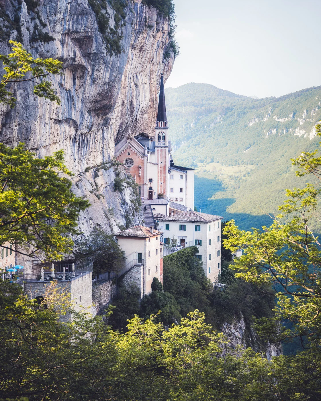 Santuario della Madonna della Corona in Italy by Michael Matti.jpg