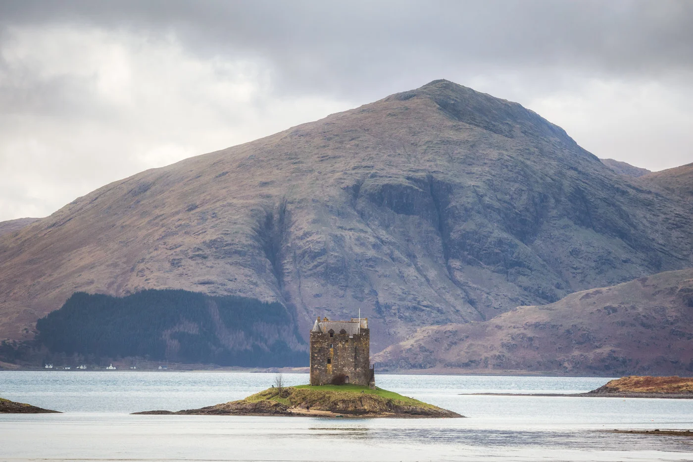 Stalker Castle in Scotland by Michael Matti.jpg