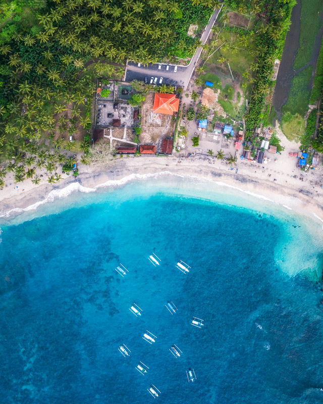 Crystal Bay Beach at Nusa Penida in Indonesia by drone 2 by Michael Matti.jpg