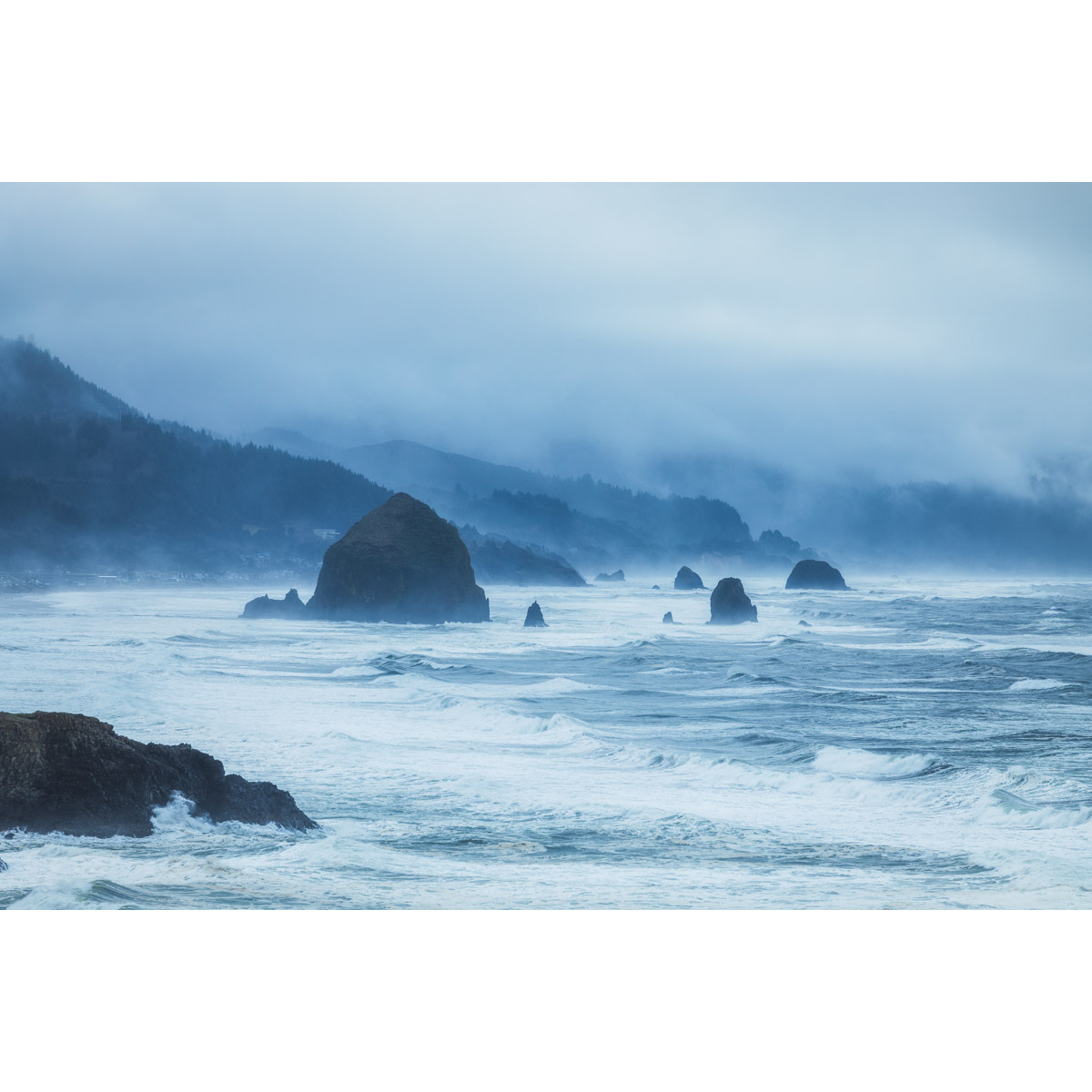 Cannon Beach from Ecola State Park on the Oregon coast 2 by Michael Matti.jpg