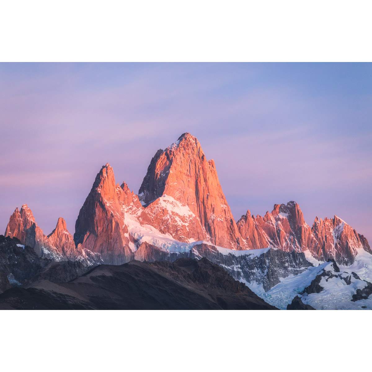 Fitz Roy in Argentina sunrise by Michael Matti.jpg