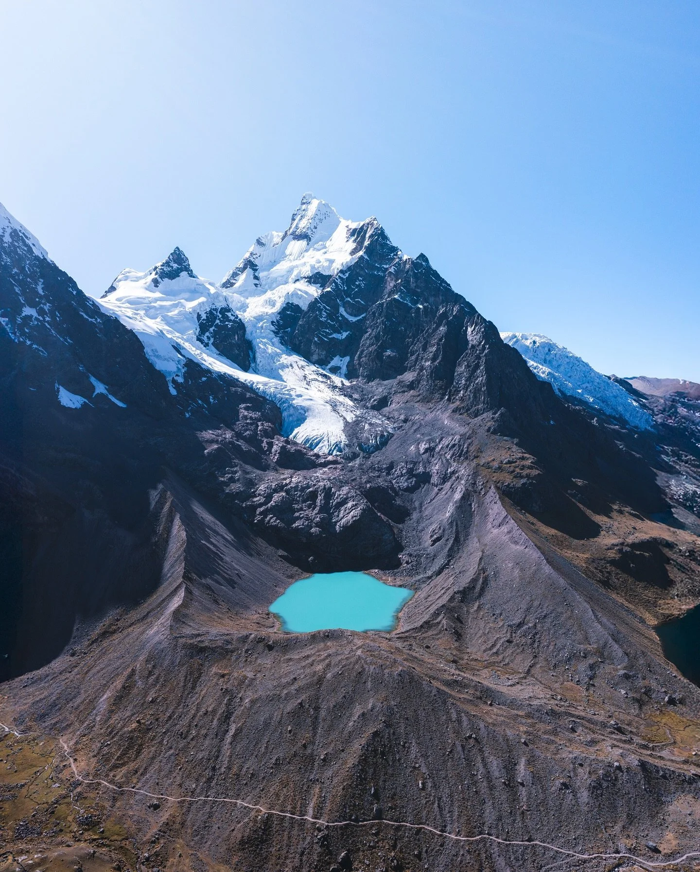 I don&rsquo;t really have any scary Halloween stories but here are photos from one of my scariest experiences during my travels. 
The plan was to hike a 5 day loop around Ausangate in Peru, but day 1 on the trail turned scary as we reached our first 