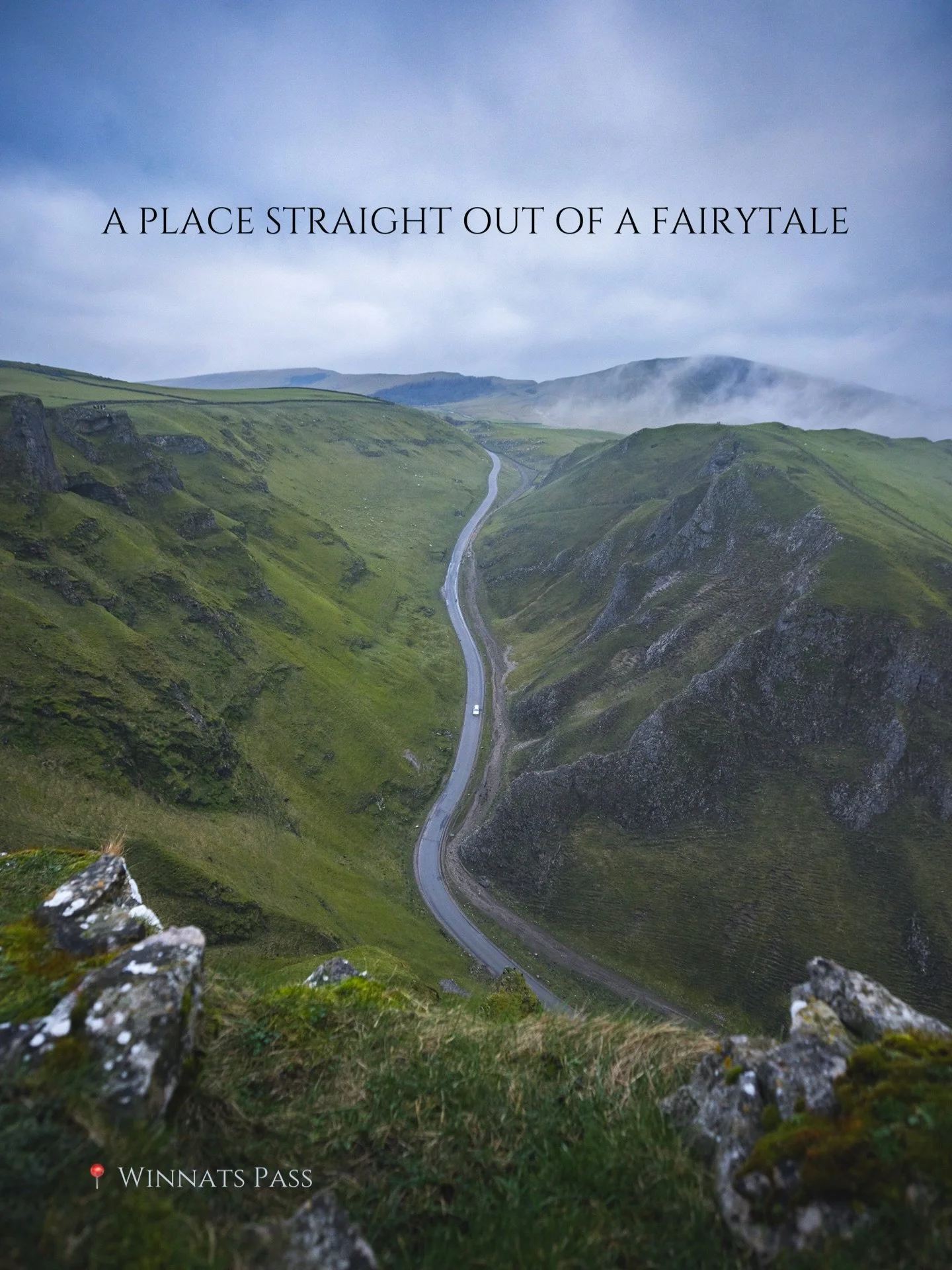 AD These landscapes make you feel like you&rsquo;ve stepped into an epic saga.

Misty castles, dramatic ridges, winding valleys, and quiet villages all packed into one place.

I spent my time hiking through the area, including Winnats Pass, which end
