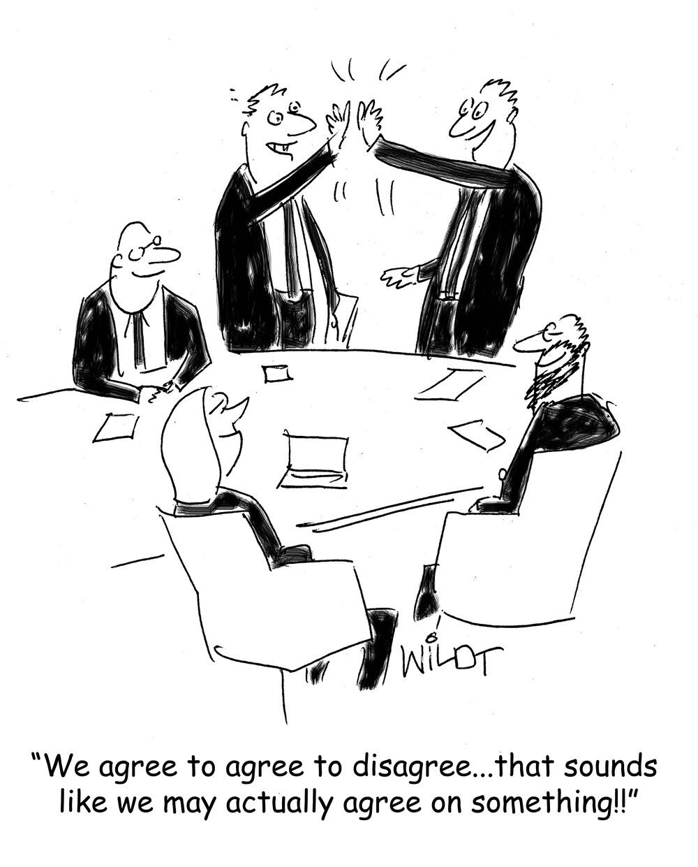 Agreeing to Disagree — Benson Mediation, Arbitration, Workplace Investigation Agreeing to Disagree — Benson Mediation, Arbitration, Workplace Investigation