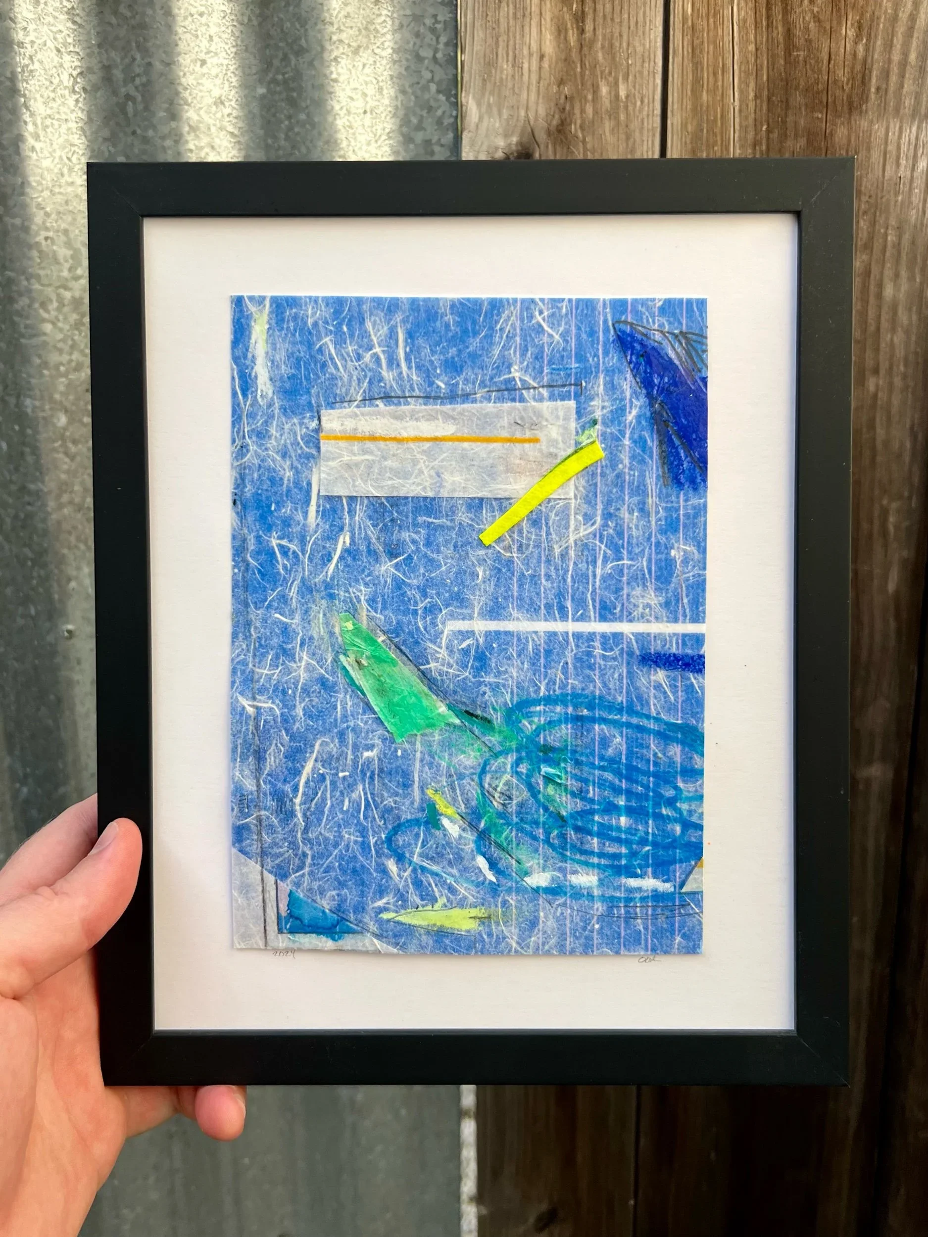 Green Shark Blue Shark