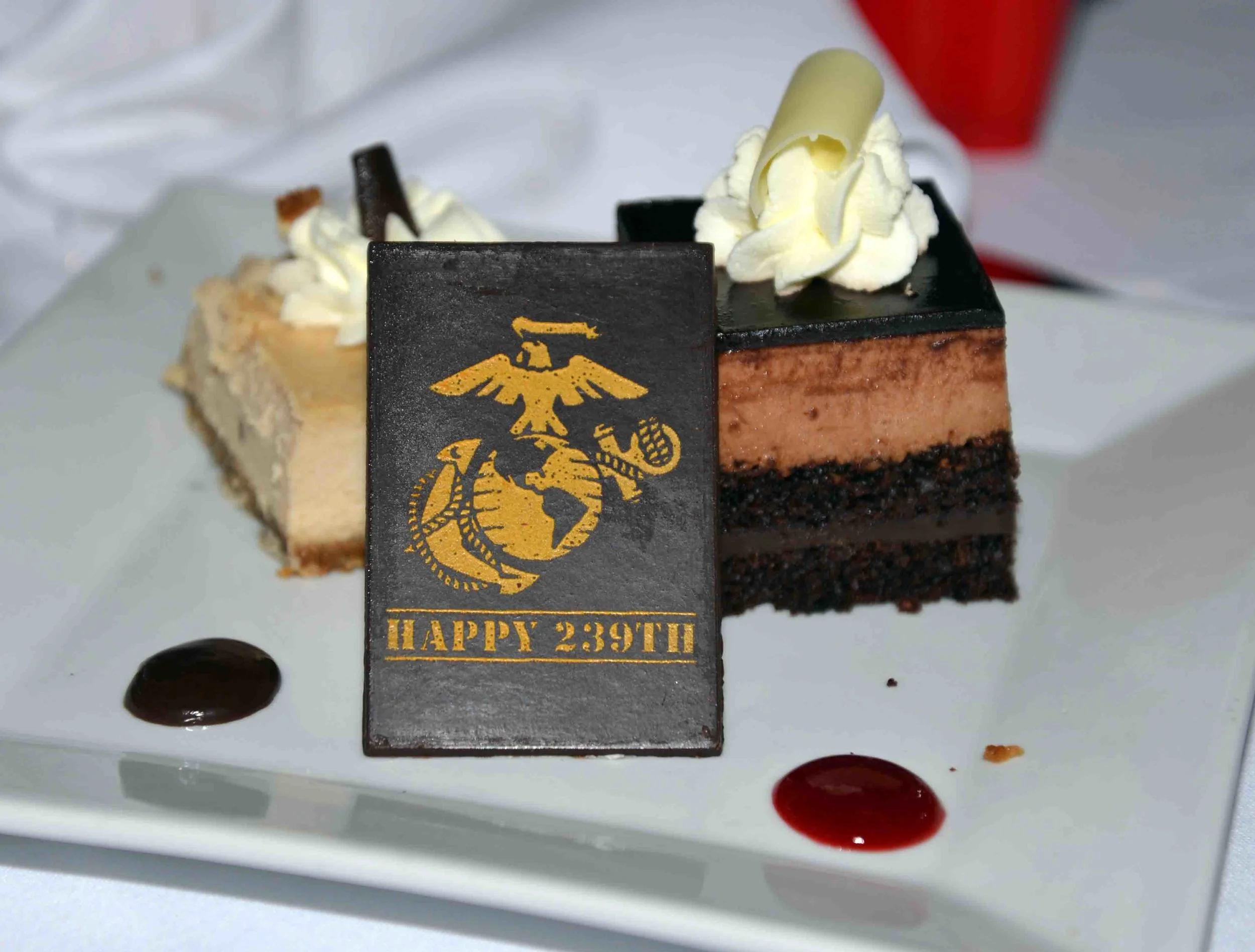 Marine Corps Birthday Cake