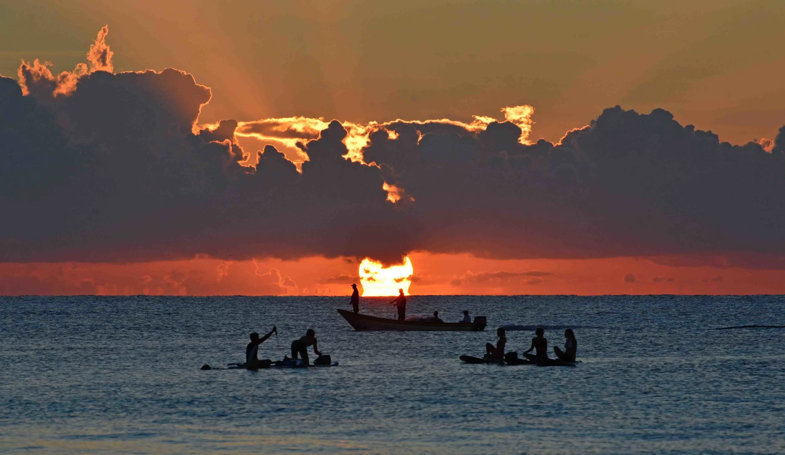 Sunrise in Playa de Carmen, Mexico