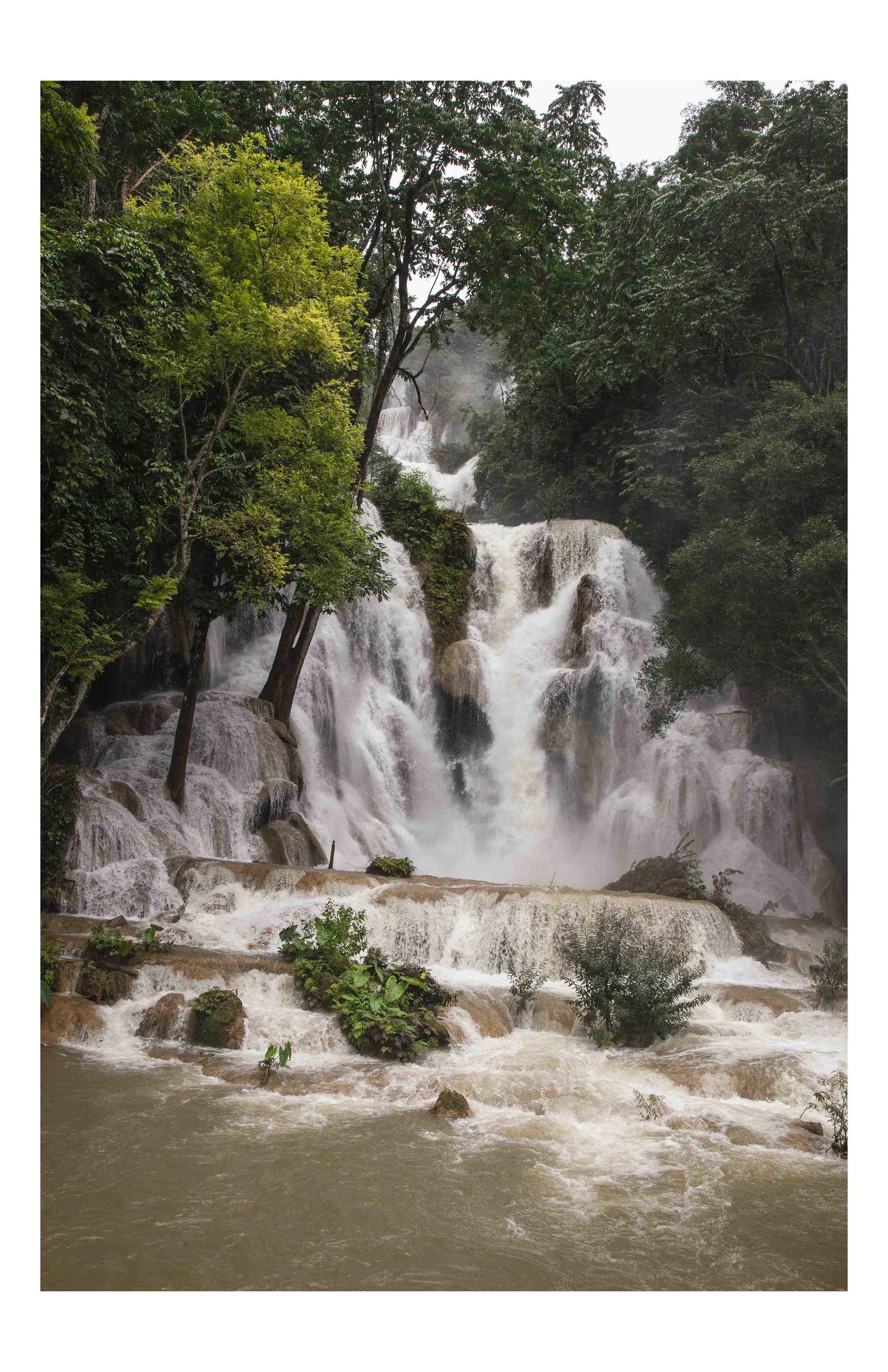 Great Falls in Laos