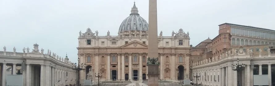 A View of St. Peter's Basilica from the Square — Unless otherwise stated, the photos in this post were taken by my dad, Jim Rutledge