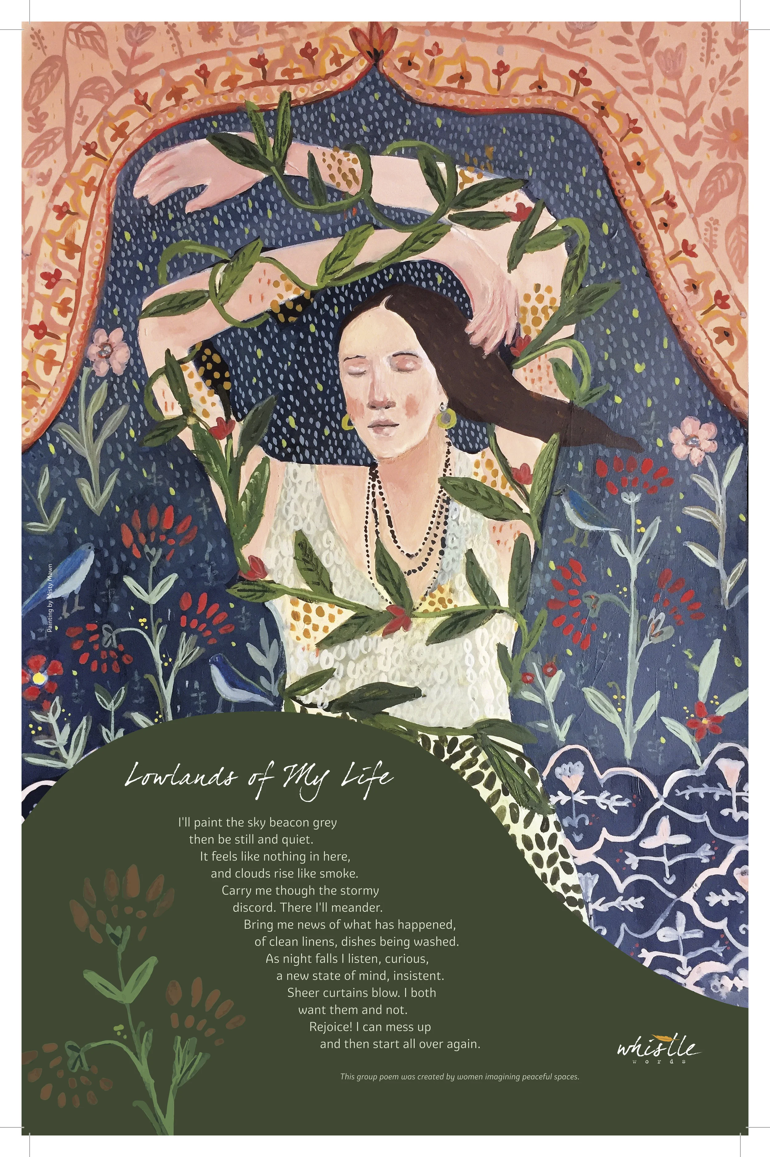 11x17 4-color Poster on 100lb cover stock: LOWLANDS OF MY LIFE