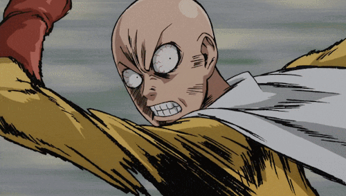 Saitama_buscando_villanos.gif