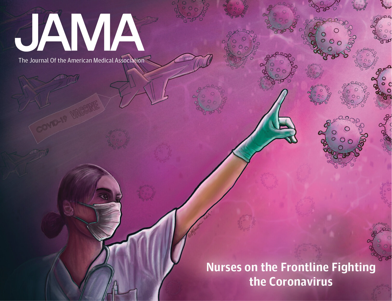 COVID-19 Pandemic (Mock cover illustration)