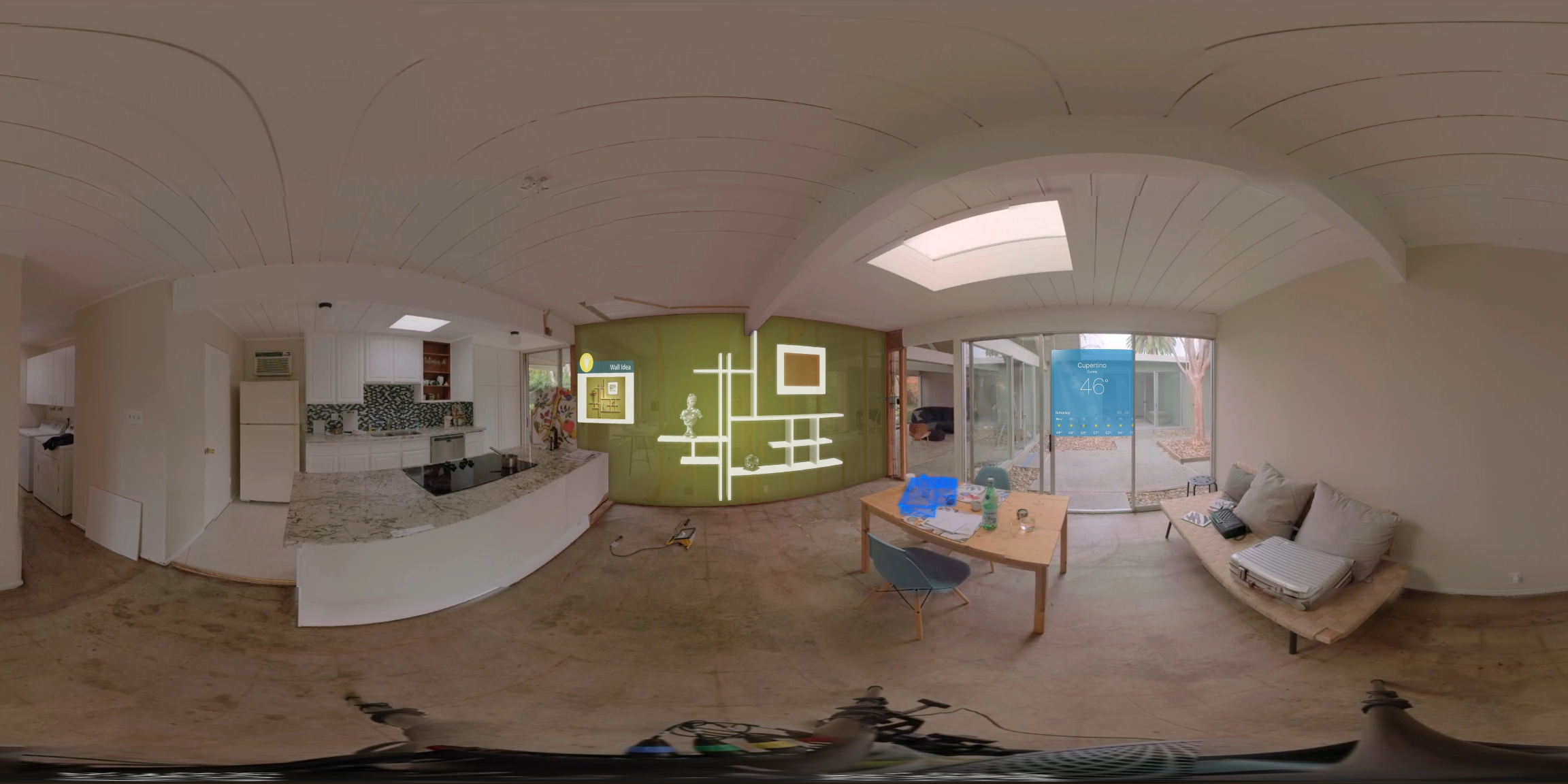  House remodeling - After Effects, Skybox Studio Pro and C4D. 