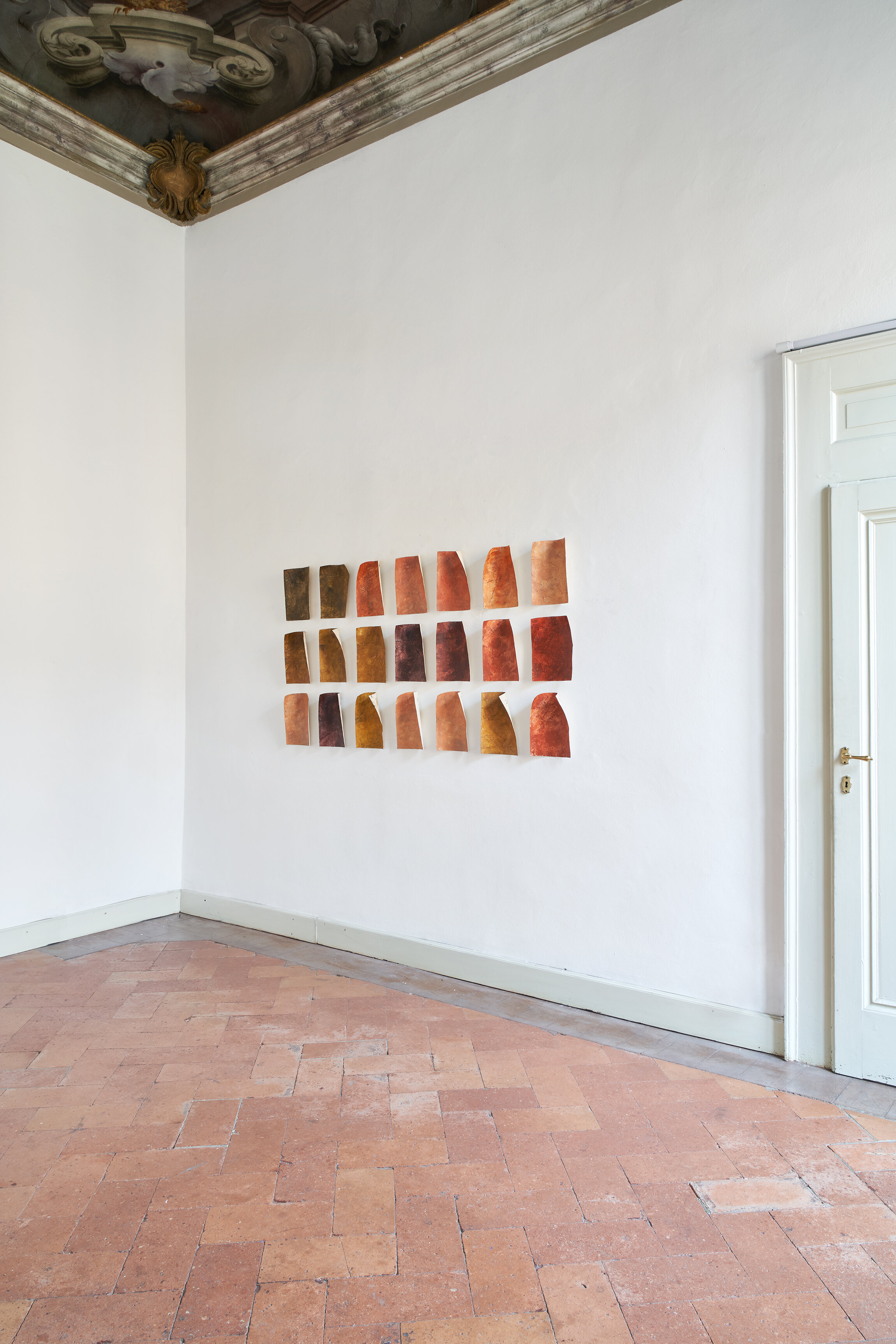    Ventuno Giorni a Brescia     Oil on Canvas x 21 Palazzo Monti Artist Residency  Brescia Italy — September 2019 Photo — Alberto Petrò 