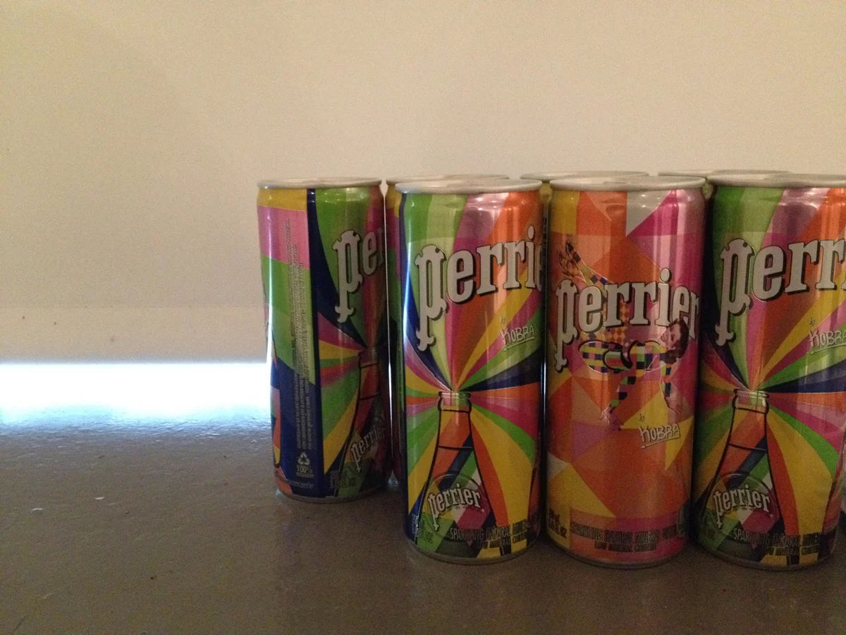 cans on sill