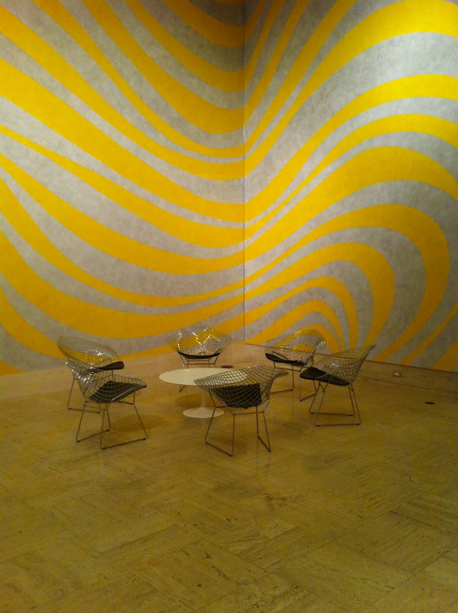 waiting (bertoia, saarinen, lewitt)