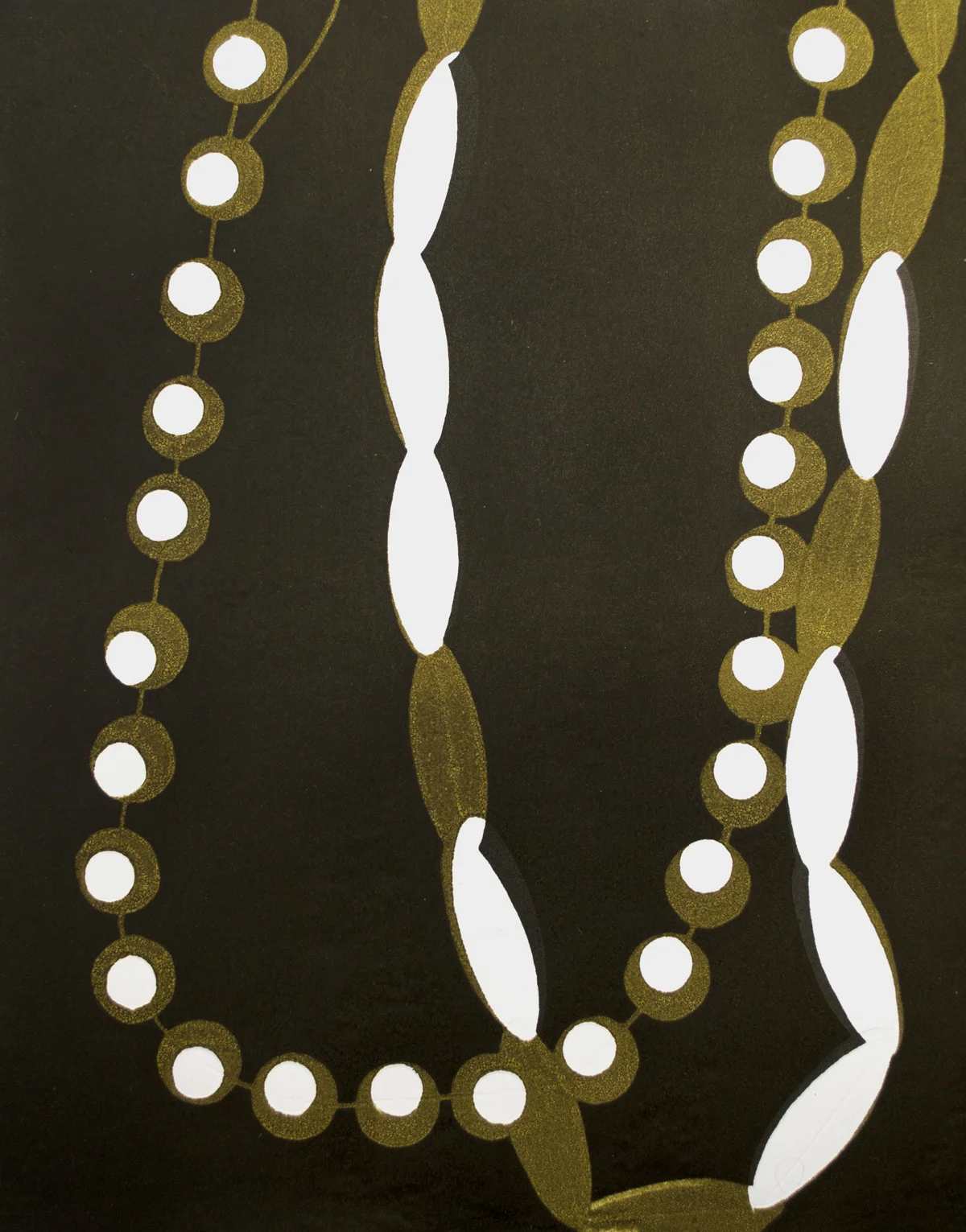 double olive white, 16 x 20