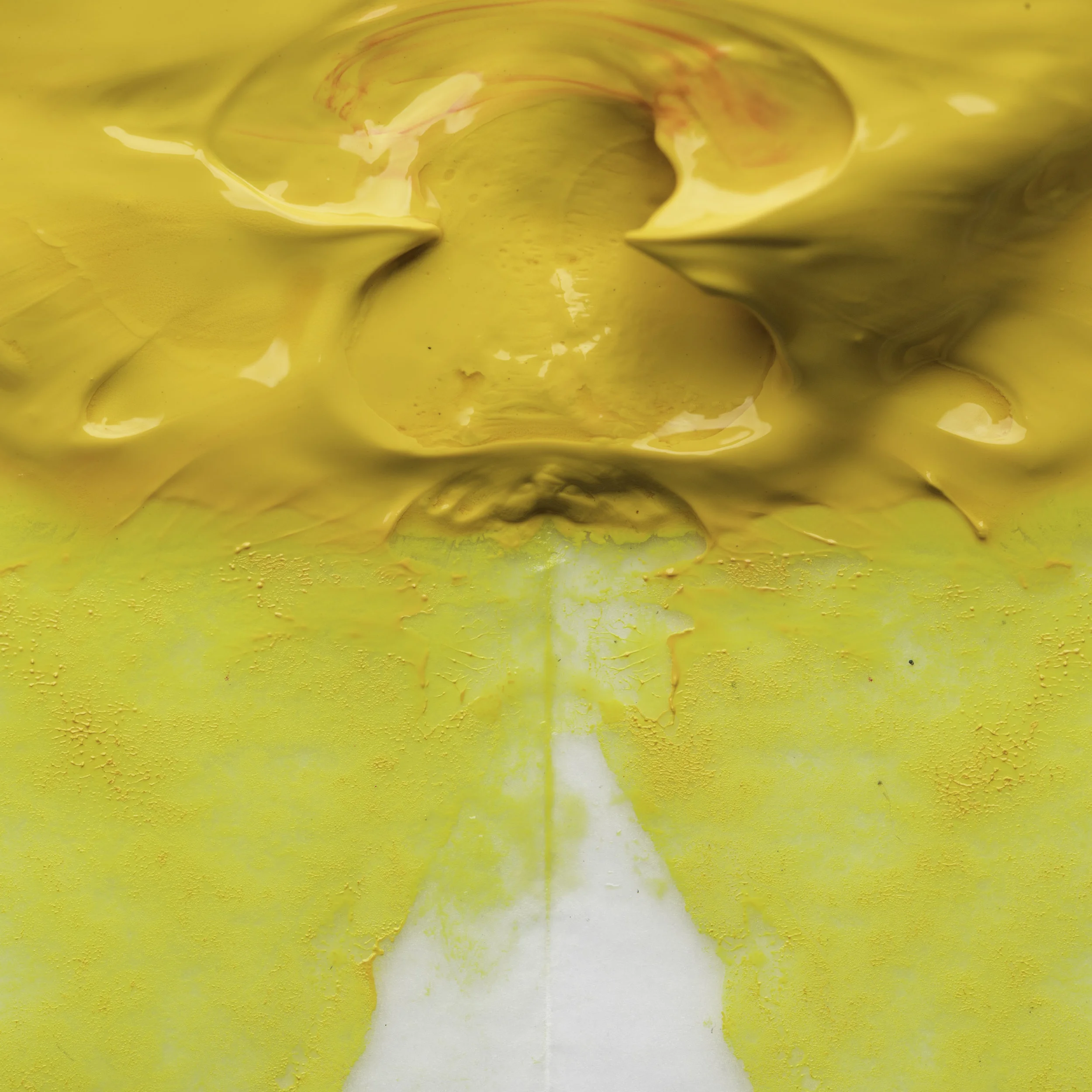 bright yellow peaks