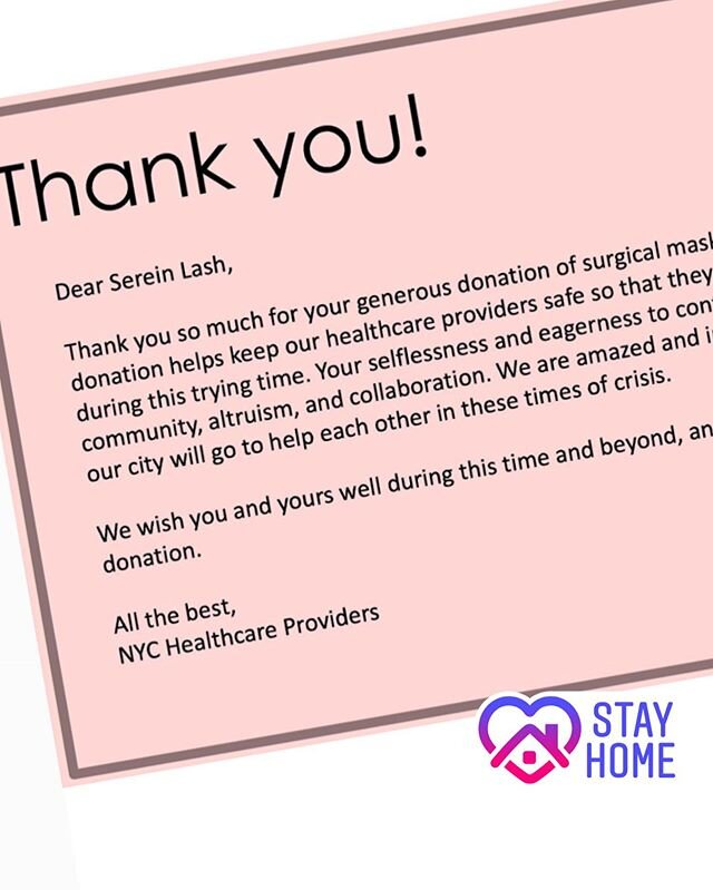 .
We are very thankful for all of the health care workers on the front lines trying to keep us safe. They are today's heros ! 
Tag here !  And please help in any way you can ! #doyourpart #stayhome 
#covid19 #donatemasks 
#welovenyc🍎 #missyousomuch