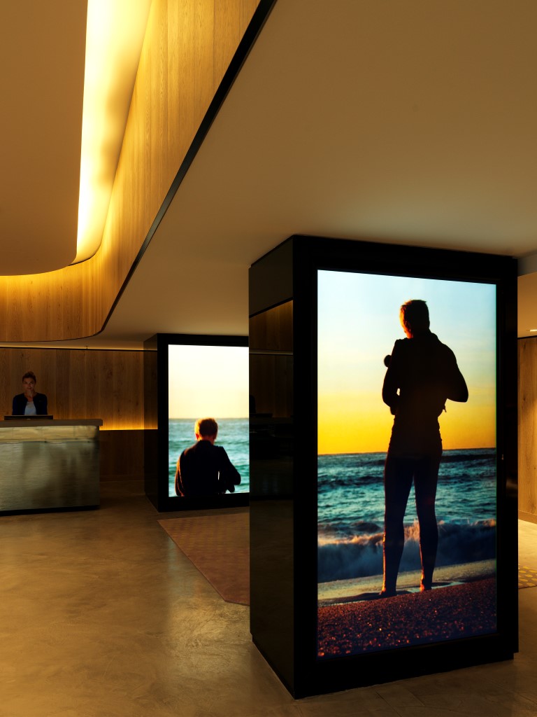 FOYER SHAUN GLADWELL (B.1972 SYDNEY) The Flying Dutchman in Blue (Bondi Version) (2013-2015)