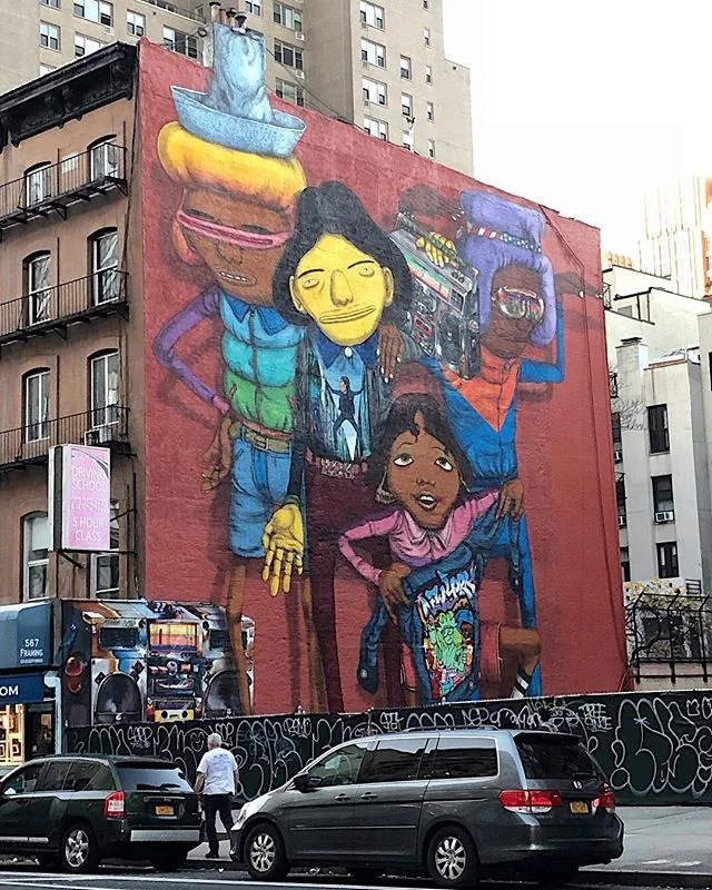 Good by NY, its been a blast #Osgemeos / Steemit 2017.
.
.
#identicaltwins #OtavioPandolfo #GustavoPandolfo. #brazilianstyle #hiphop #streetart #streetsmart #timetogohome #goodtimeshadbyall #summerinsydney beckons #artadvisor #artadvisory