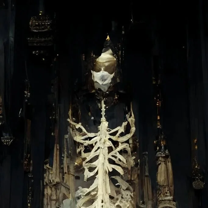 💀/1

#triptych #death #fashion #couture #dress #midjourneyai #cathedral #aiartcommunity #aiart #gothicrevival #alabaster #thirtyscale