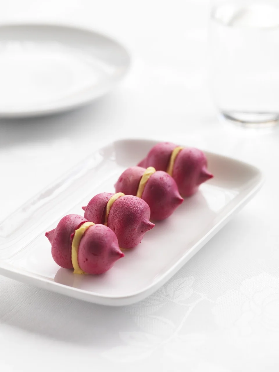 Beetroot Macarons