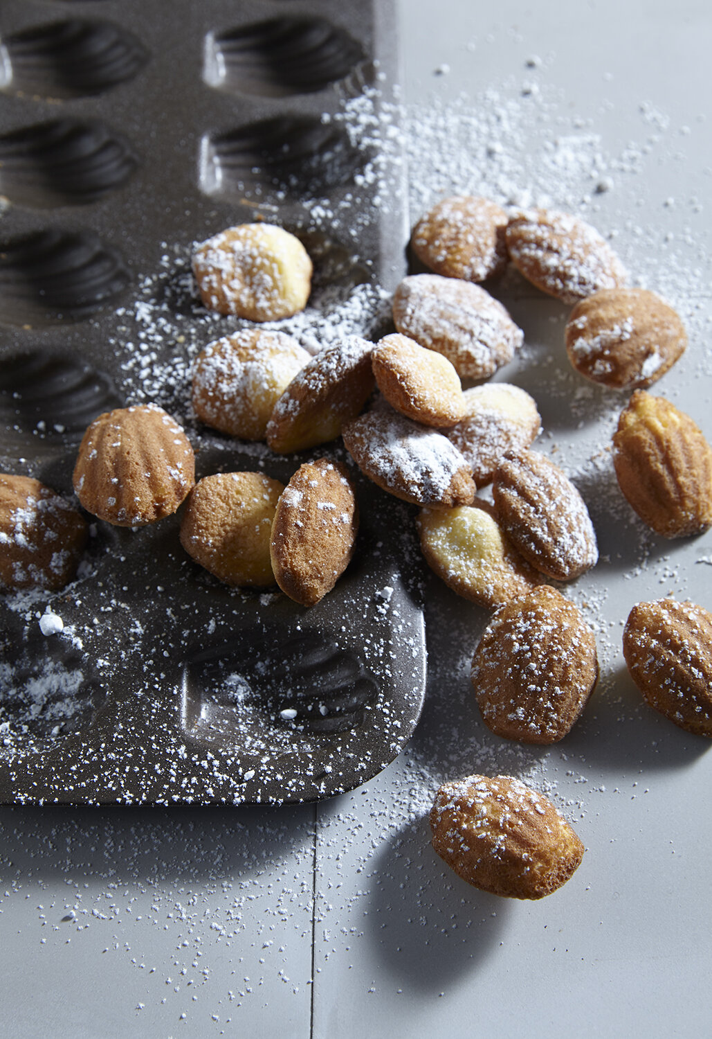 All That's Left Are The Crumbs: Hot Honey Madeleines