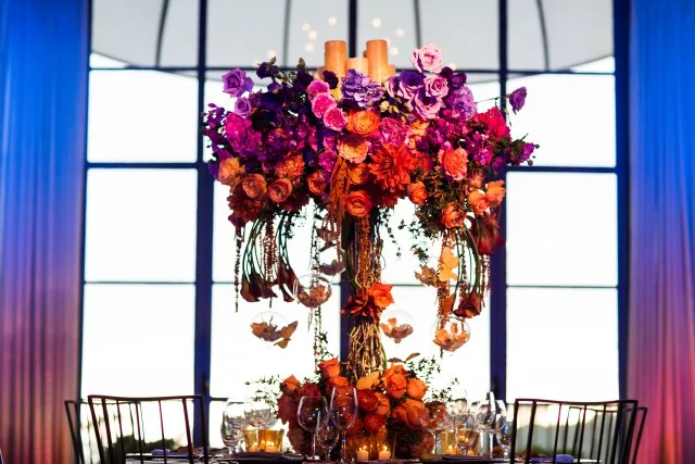 Vibrant Sunset Theme Photo Shoot at Pelican Hill Resort