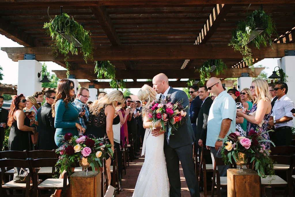 Real Wedding: Rancho Capistrano Winery