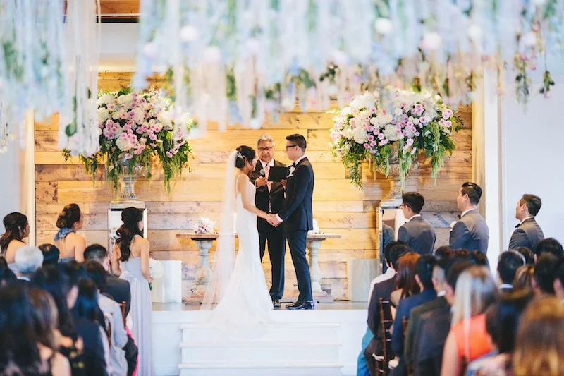 Modern Garden Wedding at The Colony House