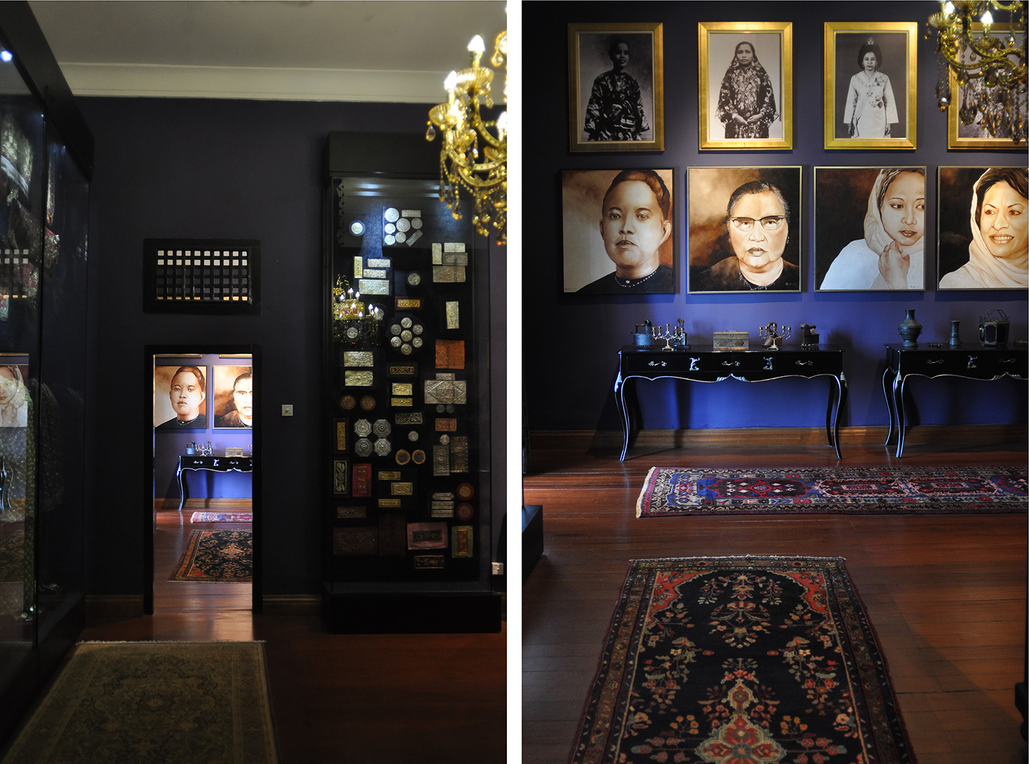 The Pahang Sultanate Gallery: Portraits of successive queens