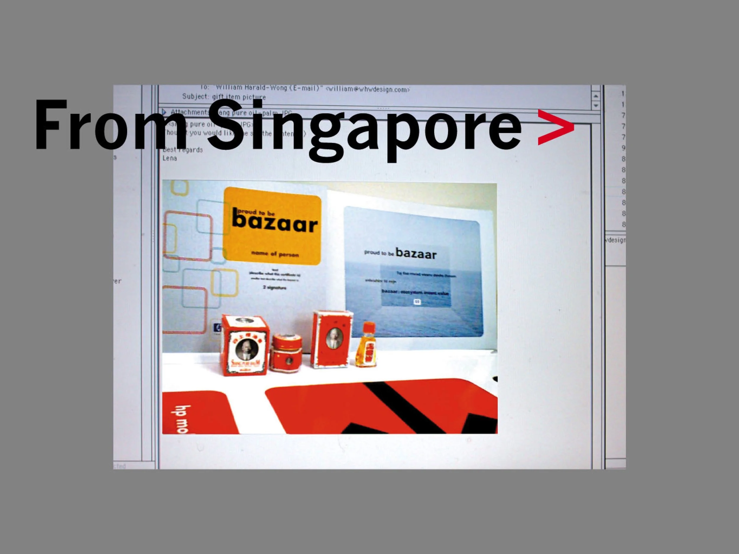 Medicated ointment for muscle pain, from Singapore.