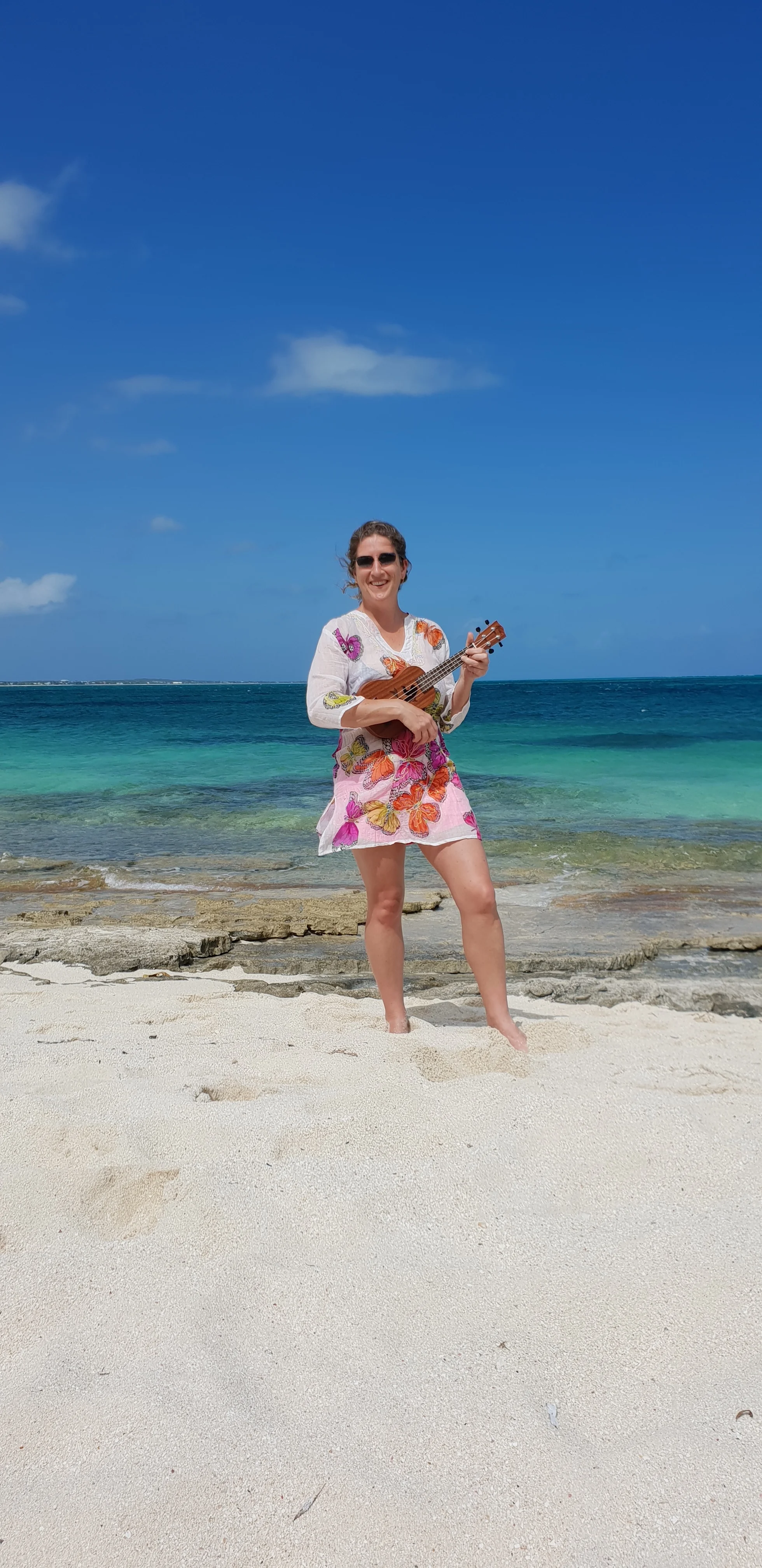 PLAYING THE UKULELE IN TCI