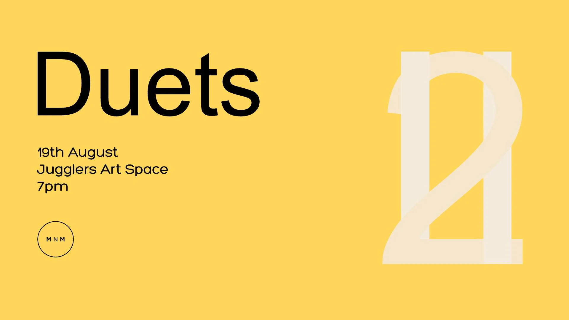 MNM presents: Duets