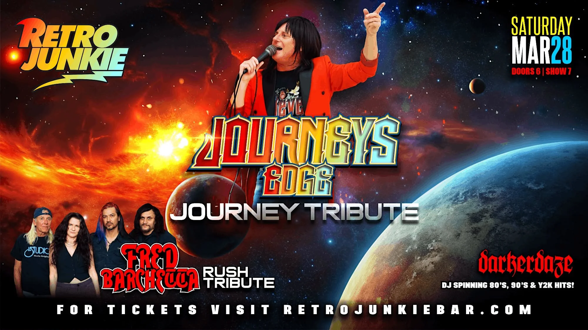 Journey's Edge/Fred Barchetta @ Retro Junkie (Walnut Creek, CA)