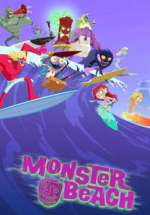 Monster Beach - Poster