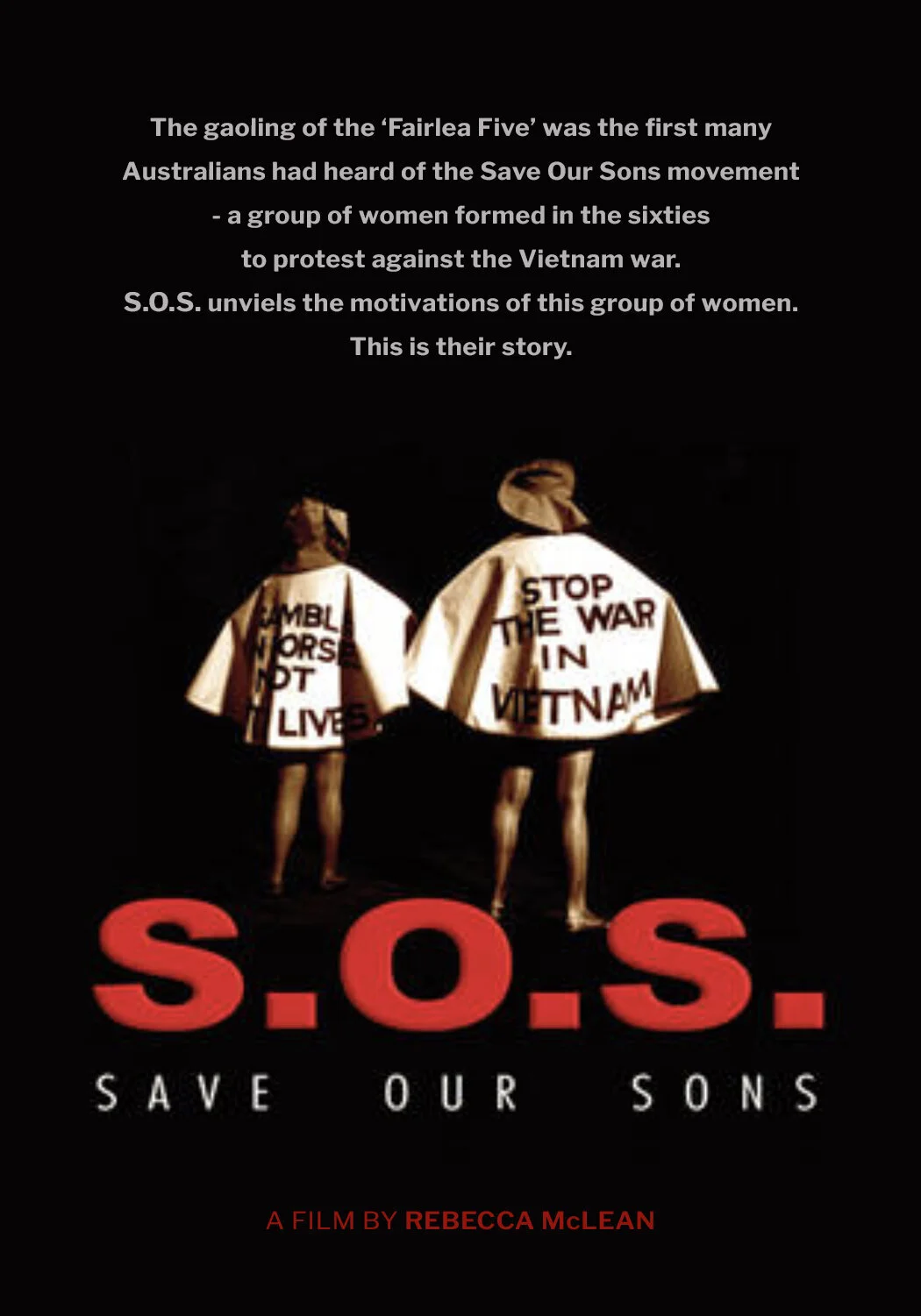 S.O.S Save our Sons - Poster