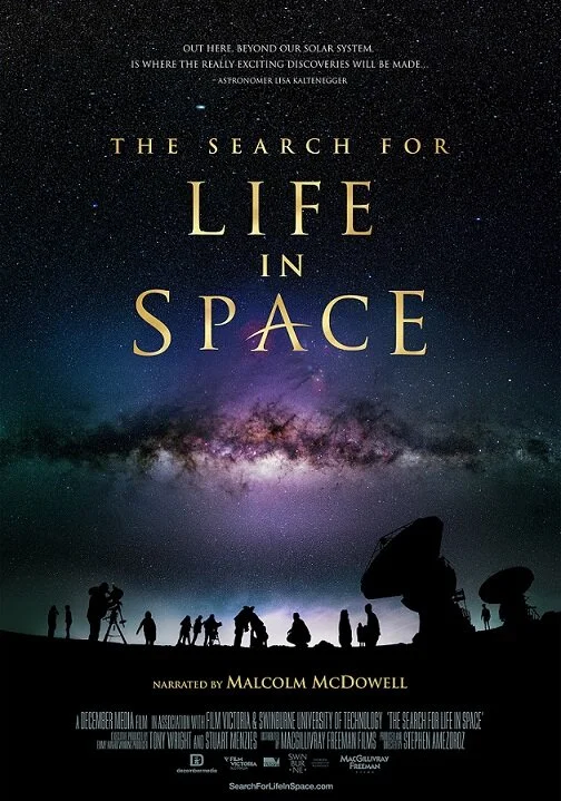 The Search for Life in Space 3D - Poster